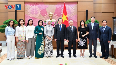 Chủ tịch Quốc hội Trần Thanh Mẫn tiếp Tổng thư kí AIPA