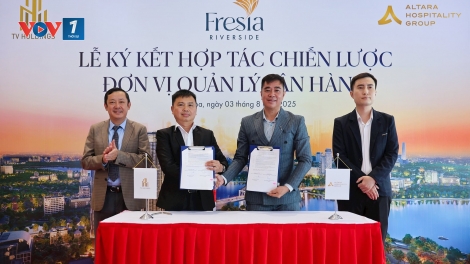 Ký kết hợp tác quản lý vận hành dự án Fresia Riverside