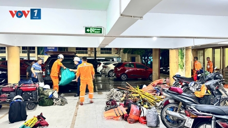 Tổng Công ty Điện lực miền Bắc khẩn trương khắc phục sự cố bão số 5
