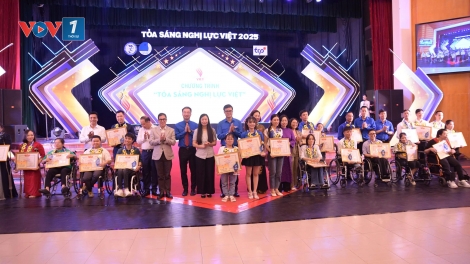 Tỏa sáng Nghị lực Việt 2025: Vinh danh 25 gương thanh niên khuyết tật tiêu biểu