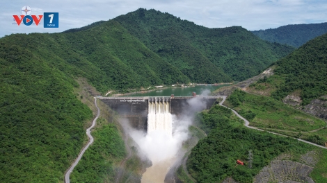 Thủy điện Bản Vẽ (Nghệ An) chủ động ứng phó với bão số 5, bảo đảm an toàn cho hạ du