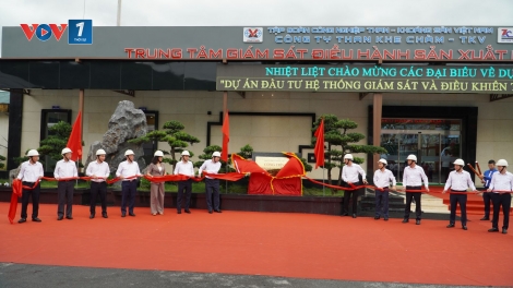 Đảng ủy TKV gắn biển công trình chào mừng Đại hội đại biểu Đảng bộ Chính phủ nhiệm kỳ 2022-2030
