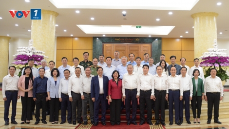 Tổng Bí thư Tô Lâm chủ trì cuộc làm việc của Bộ Chính trị với BTV thành uỷ Hà Nội