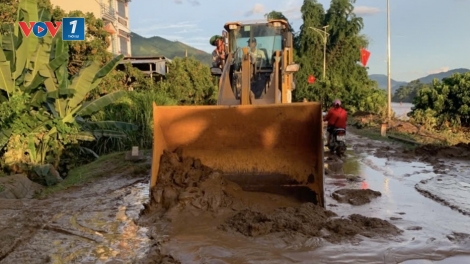 Sơn La khẩn trương khắc phục hậu quả mưa lũ trên các tuyến đường giao thông