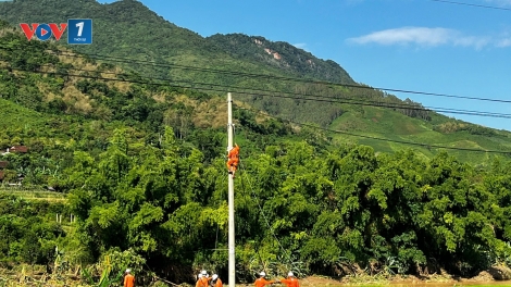 Khôi phục thêm 01 Trạm biến áp phân phối, cấp điện tại Sông Mã - Sốp Cộp (Sơn La)