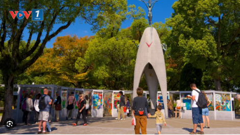 Hướng dẫn viên “nhí”  khơi dậy thông điệp  hòa bình ở Hiroshima – Nhật Bản
