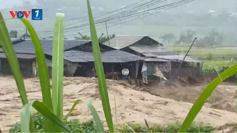 Hơn 700 nhà dân ở Lào Cai bị ảnh hưởng do mưa lớn sau bão số 5