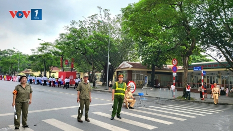 Phố Ngọc Hà (Hà Nội) đã sẵn sàng cho buổi tổng hợp luyện diễu binh, diễu hành