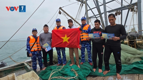 Hải đoàn 11 đẩy mạnh nhiều hoạt động trong đợt cao điểm chống khai thác IUU