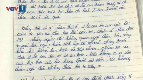 Những lá thư thắm tình quân dân