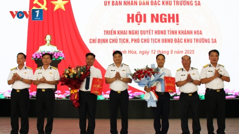Chỉ định Chủ tịch, Phó Chủ tịch UBND Đặc khu Trường Sa