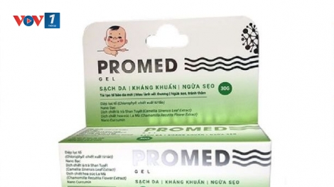Thu hồi trên toàn quốc lô sản phẩm Gel Promed sát khuẩn, ngừa sẹo