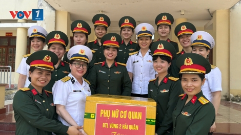 Người “giữ lửa” phong trào - đầu tàu gắn kết phụ nữ Vùng 2 Hải quân