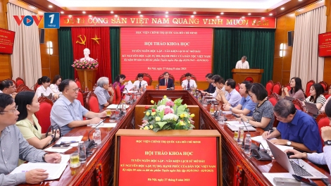 Tuyên ngôn Độc lập–Văn kiện lịch sử mở đầu kỷ nguyên độc lập, tự do, hạnh phúc của dân tộc Việt Nam