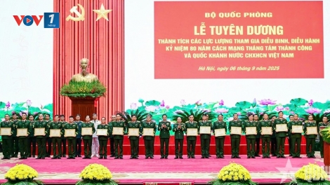 Quân đội, dân quân tự vệ đóng góp tích cực vào thành công của Lễ diễu binh, diễu hành