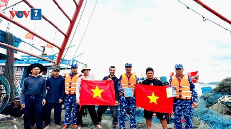 Vùng Cảnh sát biển 1 nỗ lực chung tay gỡ “thẻ vàng” thủy sản
