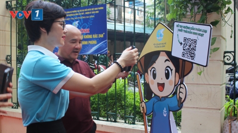 “Ba Đình số hóa - Tuyến phố không rác 24h”