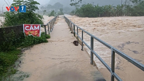 Triển khai quyết liệt các biện pháp ứng phó mưa lũ sau bão, nhất là lũ ống, lũ quét, sạt lở đất