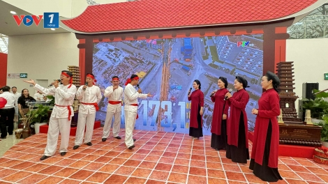 Triển lãm thành tựu Đất nước: Hát xoan Phú Thọ nét đẹp văn hóa trong lòng công chúng