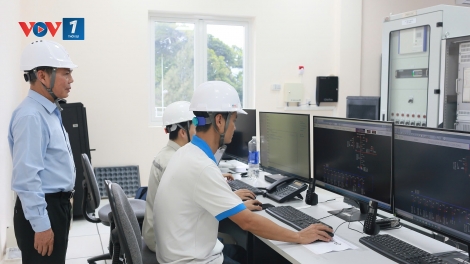 Côn Đảo đóng điện xung kích thành công trạm biến áp 110Kv