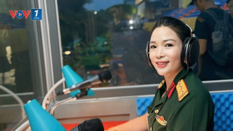 Trung tá QNCN Dương Thị Cúc bông hoa ngát hương trong vườn hoa Quyết thắng