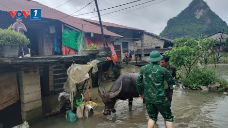 Cao Bằng: 4 người thương vong, 3 người mất tích do mưa lũ