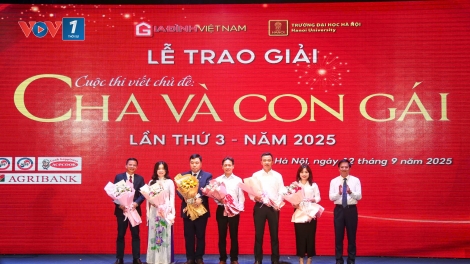 Cuộc thi viết “Cha và con gái” lần thứ 3: Cầu nối ý nghĩa gắn kết tình cảm gia đình