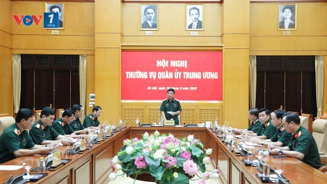 Hội nghị Thường vụ Quân ủy Trung ương về công tác chuẩn bị Đại hội  Đại biểu Đảng bộ Quân đội