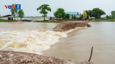 Campuchia: Một người chết và 4 người mất tích do mưa lũ