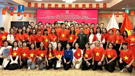Cộng đồng Việt Nam rạng rỡ, tự hào trong Tết Độc lập tại Nhật Bản