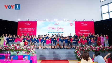 Lễ khai giảng đầy sôi động ở hệ thống trường TH school