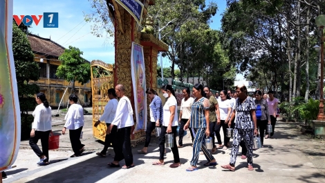 Đồng bào Khmer đón lễ Sen Đôn Ta trong mái ấm tươm tất