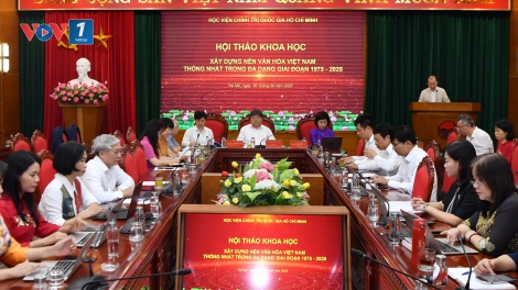 Hội thảo khoa học “Xây dựng nền văn hóa Việt Nam thống nhất trong đa dạng giai đoạn 1975-2025”