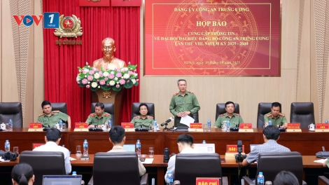 Họp báo thông tin về Đại hội đại biểu Đảng bộ Công an Trung ương lần thứ VIII, nhiệm kỳ 2025- 2030