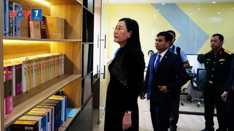 Thư viện số hiện đại nhất miền núi Quảng Ngãi