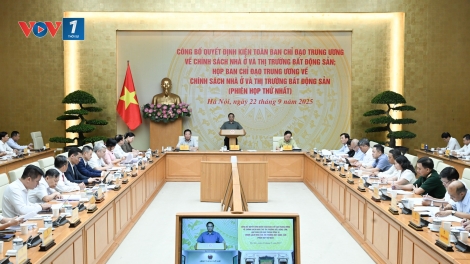 Thời sự 21h30 22/9/2025: Thủ tướng yêu cầu khẩn trương hoàn thành xây dựng Quỹ nhà ở quốc gia