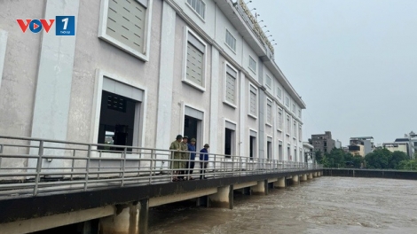 Sở NN&MT Hà Nội kiểm tra tình hình ngập úng sau mưa lớn