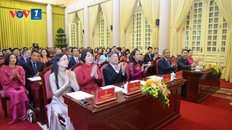 Phó Chủ tịch nước Võ Thị Ánh Xuân dự Đại hội thi đua yêu nước Văn phòng Chủ tịch nước