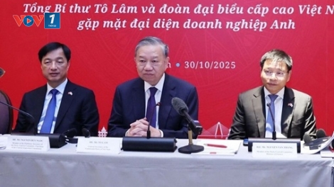 Tổng Bí thư Tô Lâm dự Tọa đàm doanh nghiệp Việt Nam – Anh