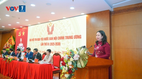 Đại hội thi đua yêu nước Ban Nội chính Trung ương lần thứ III