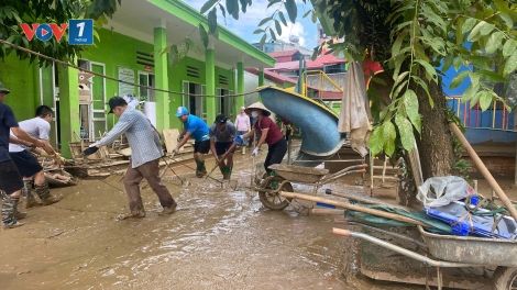 Tuyên Quang khắc phục thiệt hại sau mưa lũ, sớm đưa học sinh trở lại trường