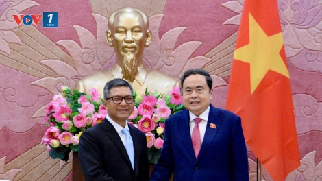 Chủ tịch Quốc hội Trần Thanh Mẫn tiếp Đại sứ Đặc mệnh toàn toàn Indonesia tại Việt Nam