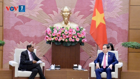 Chủ tịch Quốc hội Trần Thanh Mẫn tiếp Đại sứ Singapore tại Việt Nam 