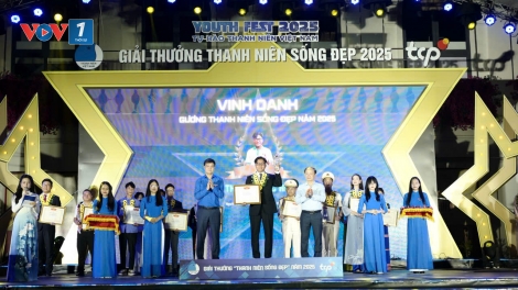 Tôn vinh 20 gương “Thanh niên sống đẹp” năm 2025