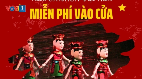 Nghệ thuật truyền thống "chuyển mình" để hút khách tại Triển lãm 80 năm Độc lập - Tự do - Hạnh phúc