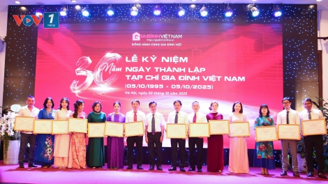 Tạp chí Gia đình Việt Nam 30 năm đồng hành cùng gia đình Việt