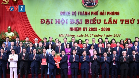 Thủ tướng dự Đại hội đại biểu Đảng bộ thành phố Hải Phòng lần thứ I