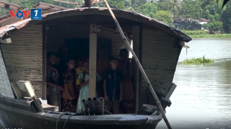 "Trường học nổi” vùng lũ lụt ở Bangladesh nhận giải của UNESCO