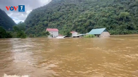 Thái Nguyên: Đảm bảo cuộc sống cho hàng trăm hộ dân ngập sâu ở vùng hồ Ba Bể