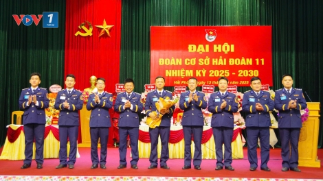 Tuổi trẻ Hải đoàn 11 Cảnh sát biển: Tiên phong, gương mẫu, đoàn kết, sáng tạo, quyết thắng.